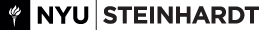 NYU Steinhardt logo - Black and White